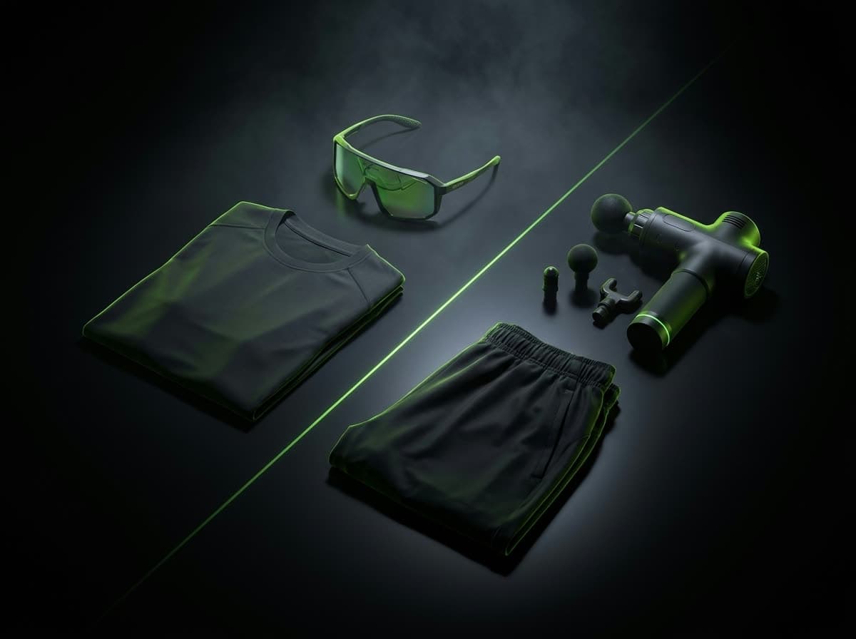 AXION gear laid out with engineering precision